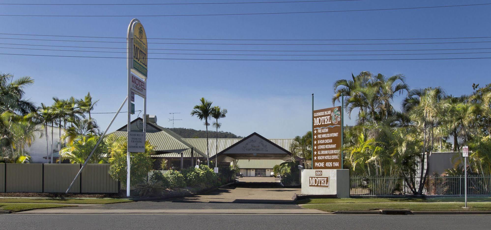 Glenmore Palms Motel Rockhampton Exterior foto